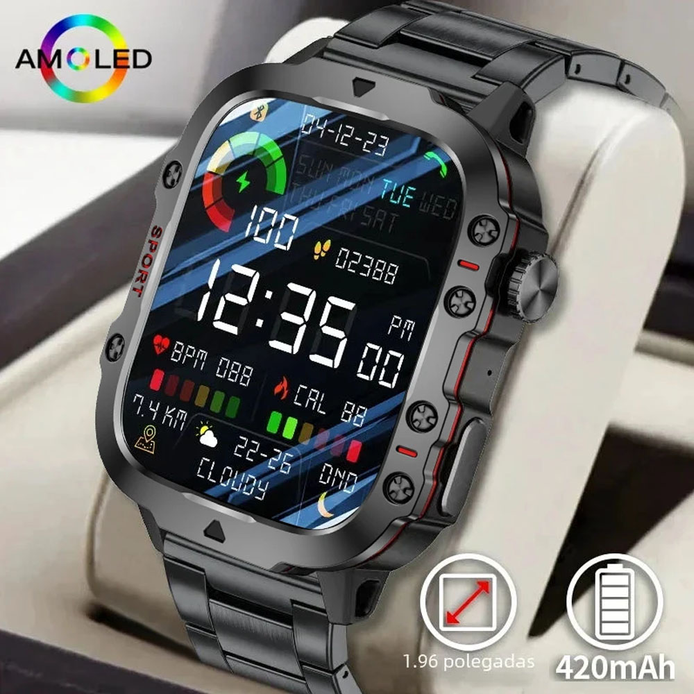Outdoor Rug Waterproof - Original Rugged Men Smart Watches Wireless