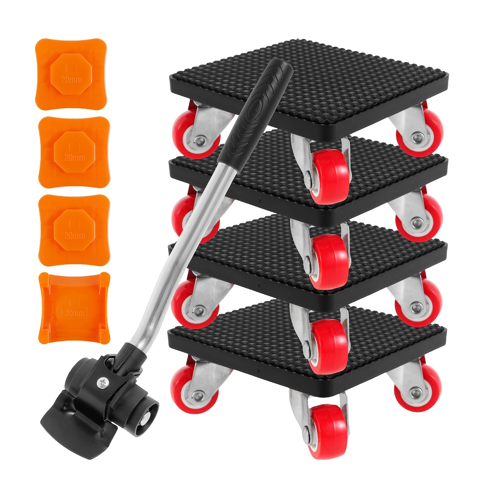 Outdoor Furniture Glides - 9pcs Furniture Lifter And Mover Tool