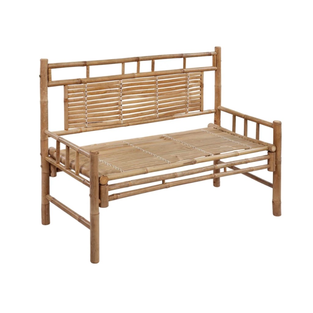 Outdoor Furniture Vietnam - #Vintage Rustic Bamboo Garden Bench Home