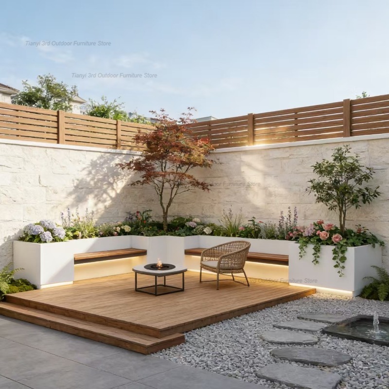 Nordic Courtyard Iron Art Plan - огляд і ціна Outdoor Furniture Metal Chairs