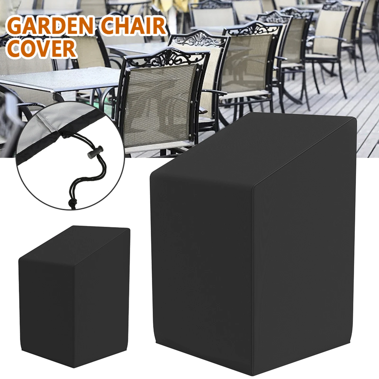 Stacked Chair Dust Cover with  - огляд і ціна Outdoor Furniture Plans