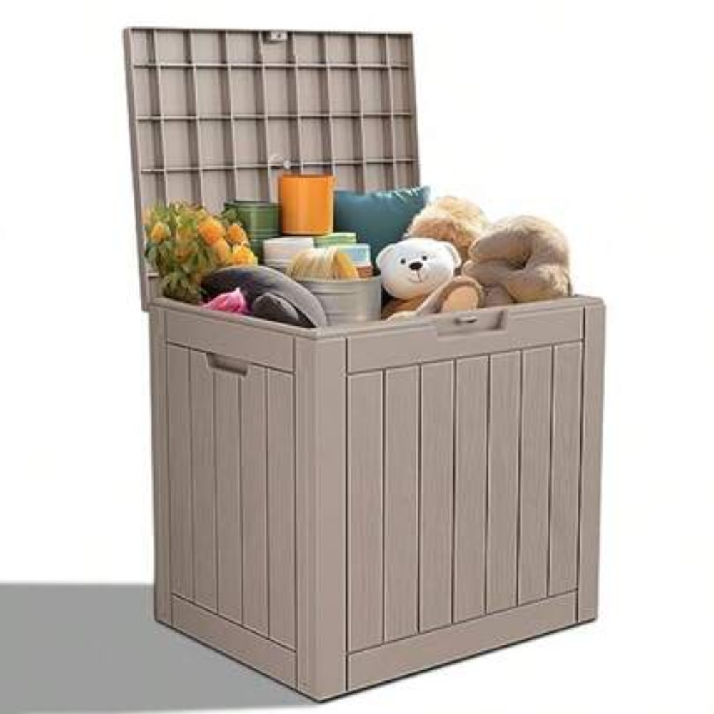 Lockable Resin Deck Box Outdoo - огляд і ціна Outdoor Furniture Cushion