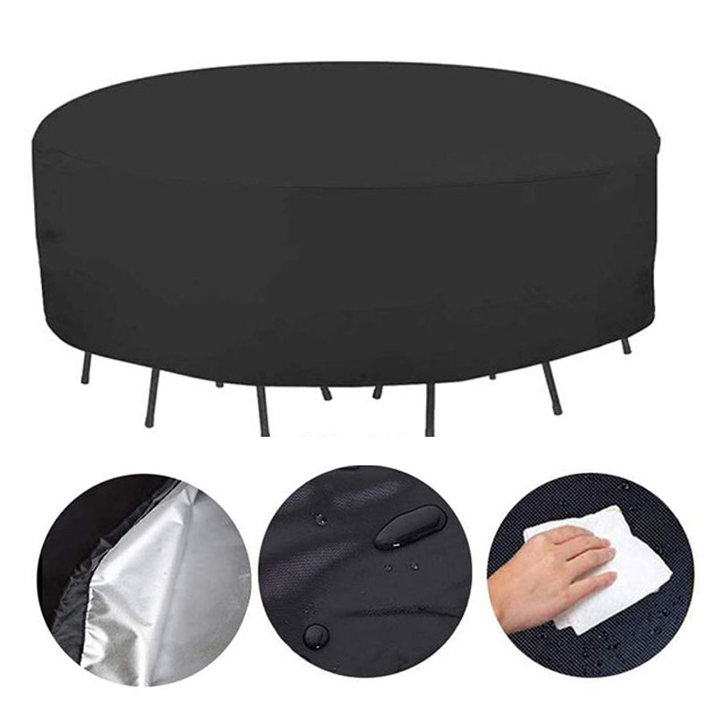 12 Sizes Round Furniture Cover - огляд і ціна Outdoor Furniture Fabric Waterproof