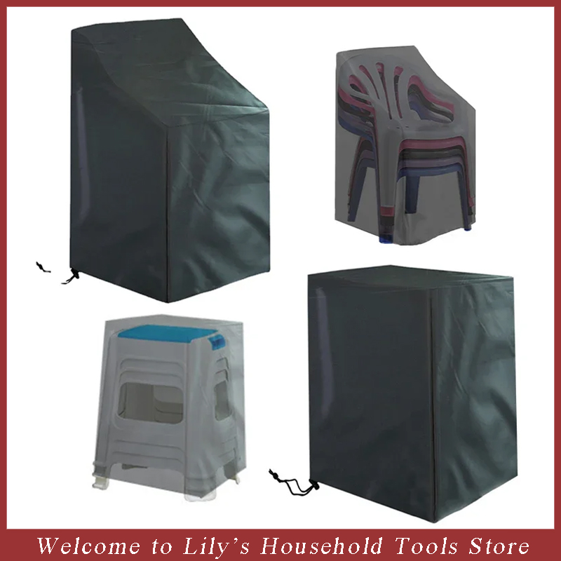 Heavy Duty Stackable Chair Cov - огляд і ціна Outdoor Furniture Fabric Waterproof