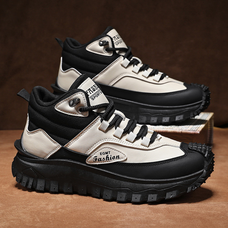 Men'S Black And White Mid Top  - огляд і ціна Outdoor Rug Waterproof
