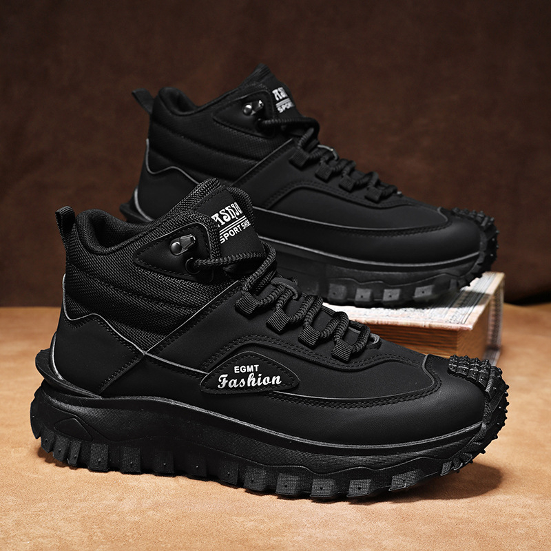 Men'S Black And White Mid Top  - огляд і ціна Outdoor Rug Waterproof