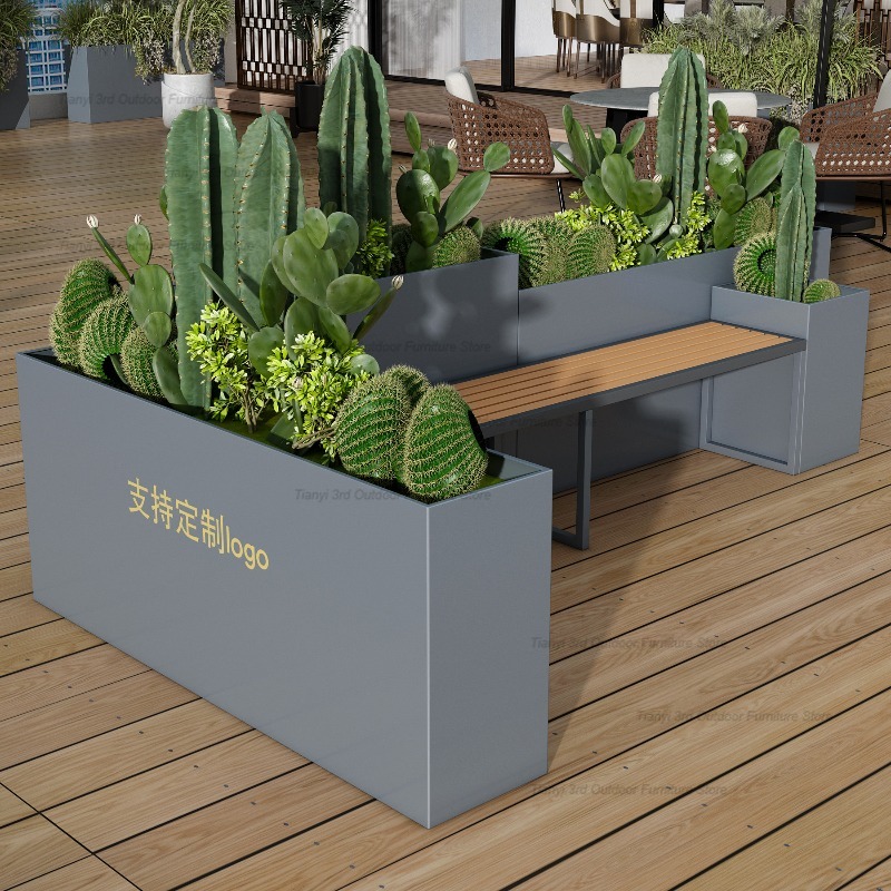 Nordic Stainless Steel Planter - огляд і ціна Outdoor Furniture Metal Chairs