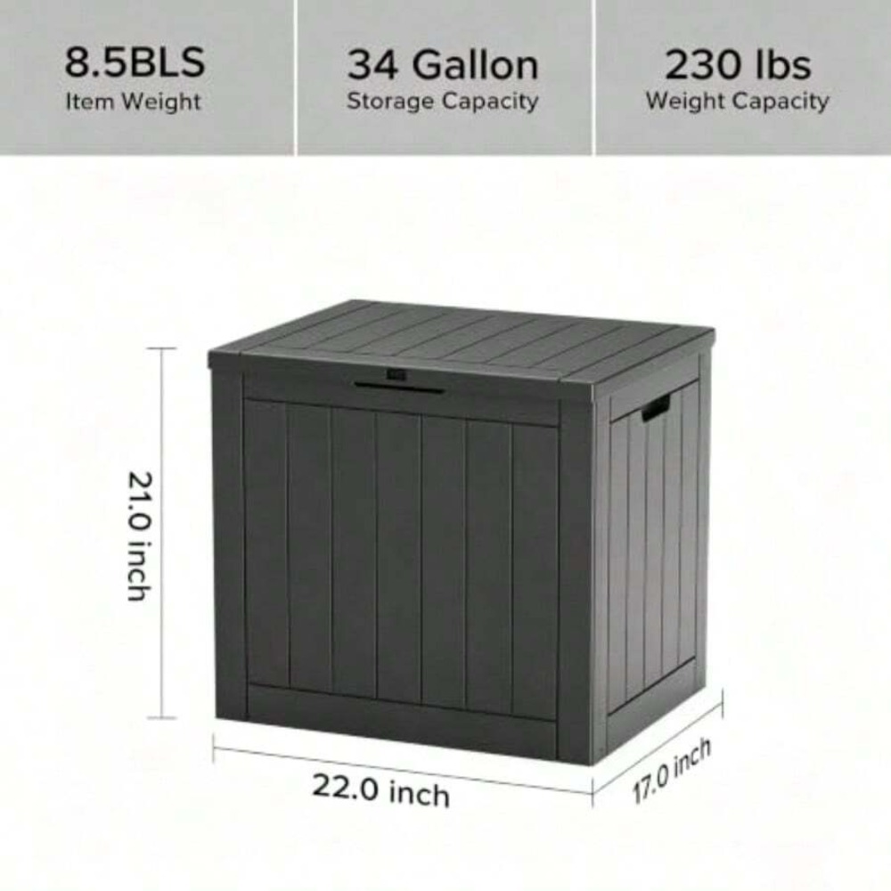 Outdoor Storage Box Resin Wate - огляд і ціна Outdoor Furniture Cushion