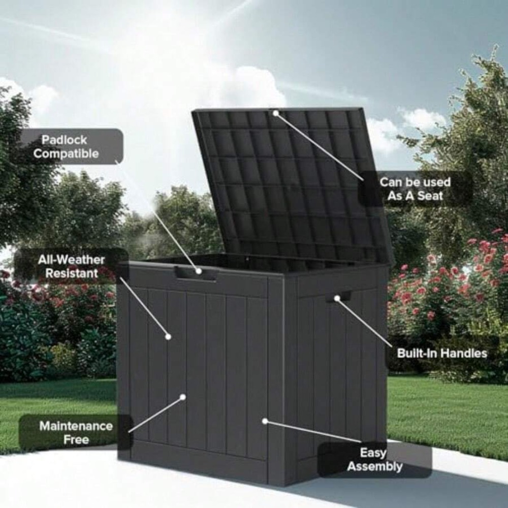Outdoor Storage Box Resin Wate - огляд і ціна Outdoor Furniture Cushion