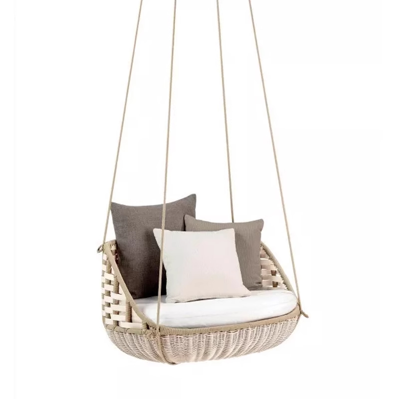 ！@Modern PE Rattan Swing Chair - огляд і ціна Outdoor Furniture Cushion
