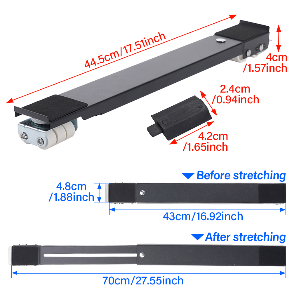 Universal Moving Bracket Washi - огляд і ціна Outdoor Furniture Glides