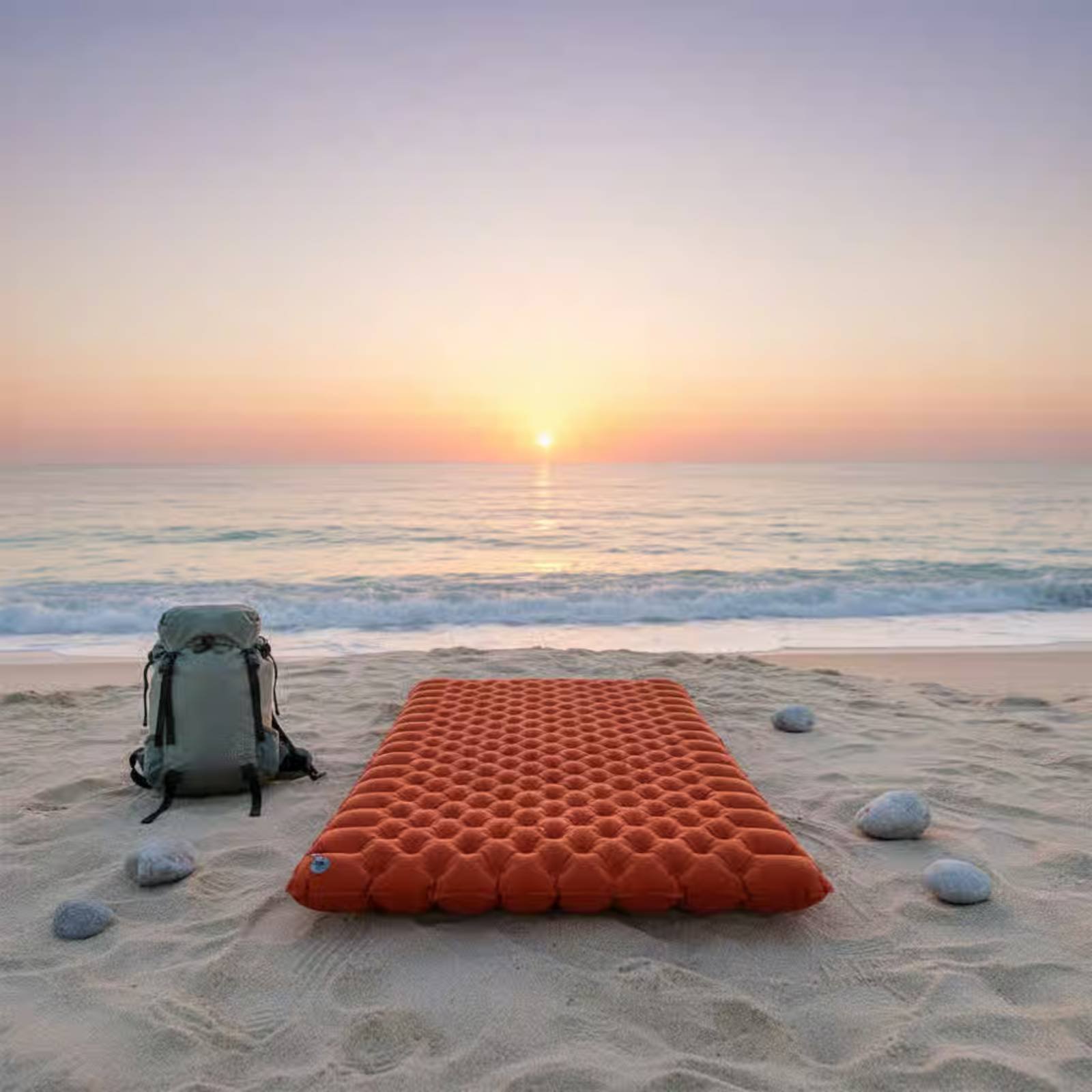Inflatable Camping Mat Nylon T - огляд і ціна Outdoor Rug Waterproof