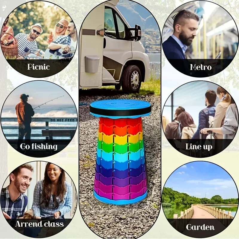 Rainbow Telescopic Camping Sto - огляд і ціна Outdoor Furniture Deals