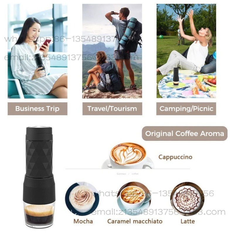 Portable coffee machine 3-in-1 - огляд і ціна Outdoor Furniture Italian