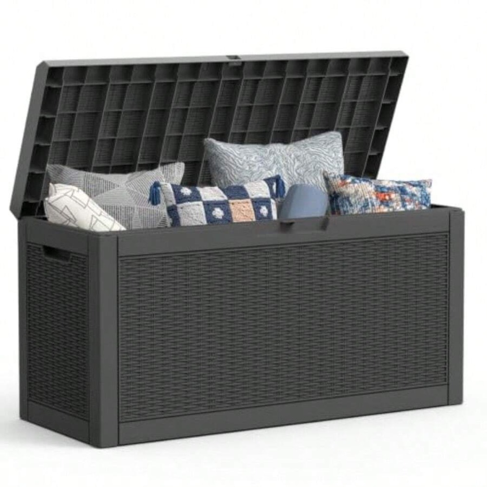 Outdoor Storage Box Deck Box W - огляд і ціна Outdoor Furniture Cushion