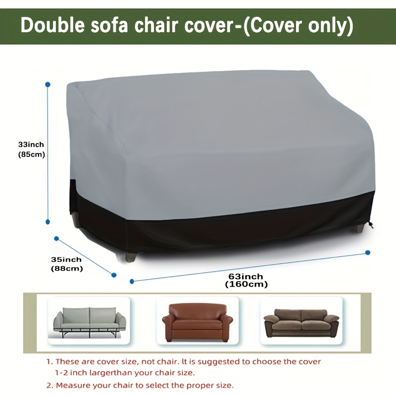 Gray 3 Seater Sofa Cover Patio - огляд і ціна Outdoor Furniture Plans