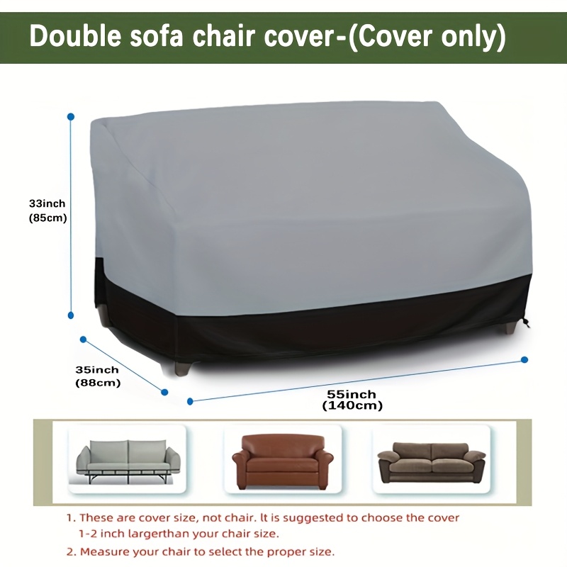 Gray 3 Seater Sofa Cover Patio - огляд і ціна Outdoor Furniture Plans
