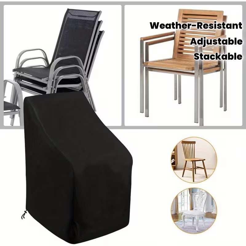 1pc Heavy-Duty Stacking Outdoo - огляд і ціна Outdoor Furniture Metal Chairs