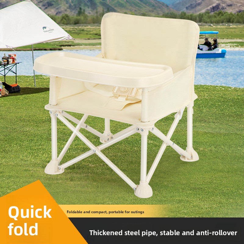 Foldable Backrest Baby Dining  - огляд і ціна Outdoor Furniture Metal Chairs