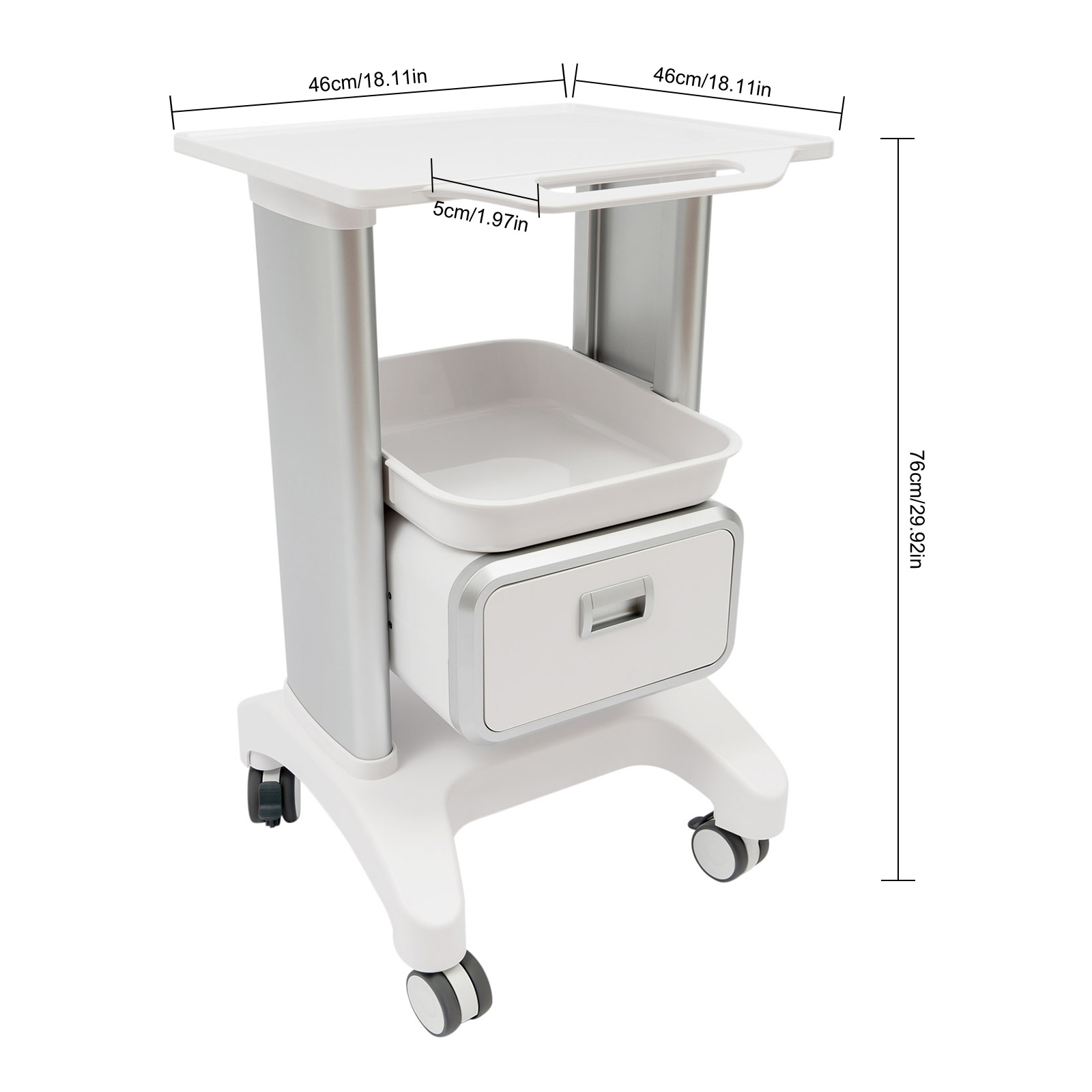 Rolling Tool Trolley ABS, Mult - огляд і ціна Outdoor Furniture Glides