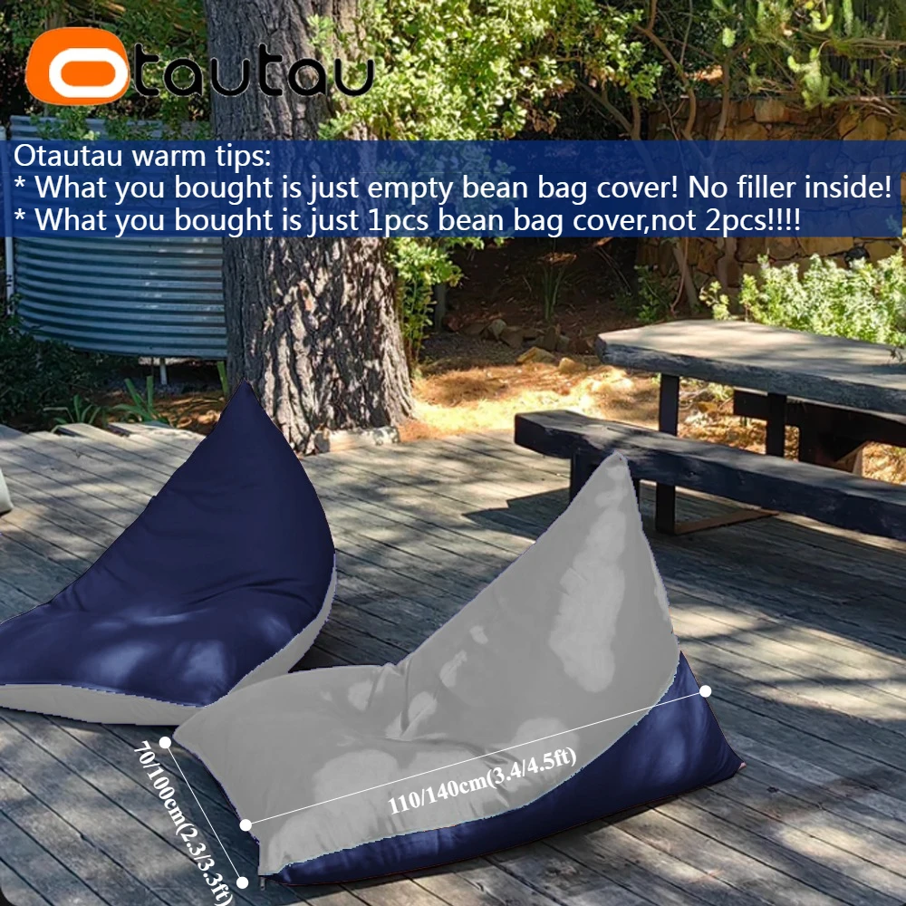 OTAUTAU Outdoor Oxford Bean Ba - огляд і ціна Outdoor Furniture Plans