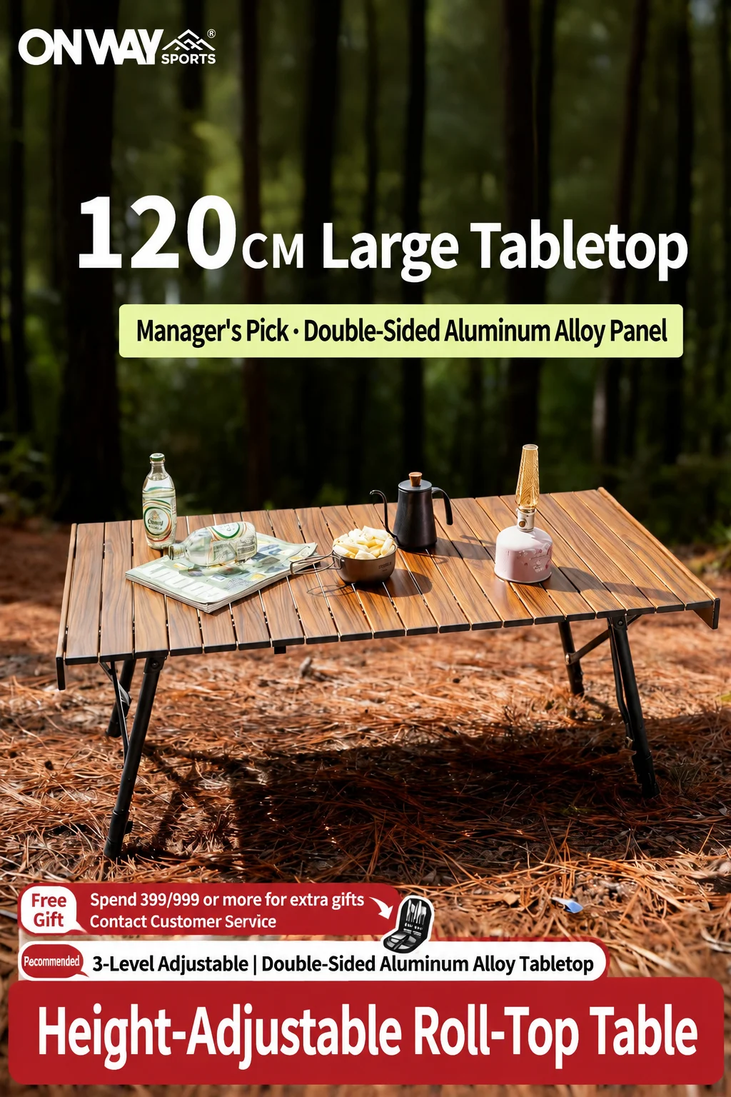Onway Sports Adjustable Alumin - огляд і ціна Outdoor Furniture Deals