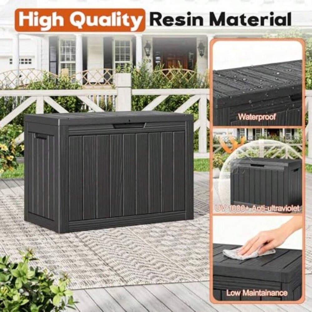 50 Gallon Outdoor Storage Box  - огляд і ціна Outdoor Furniture Cushion